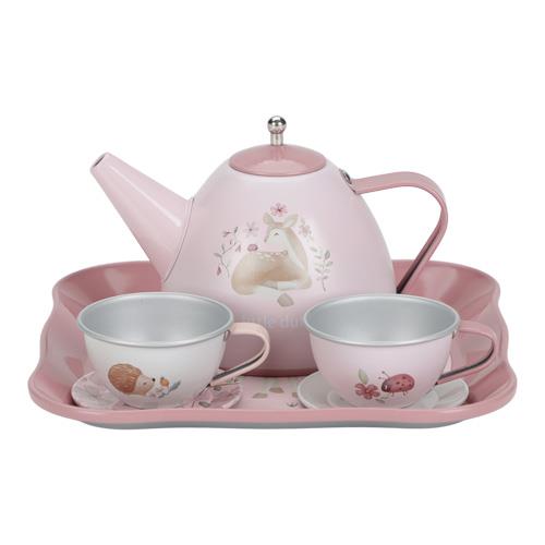 7-Piece Tea Set - Multi-Colored - Fairy Garden