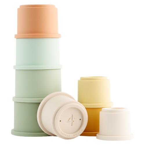 Stacking cups - Multi -colored - Essentials