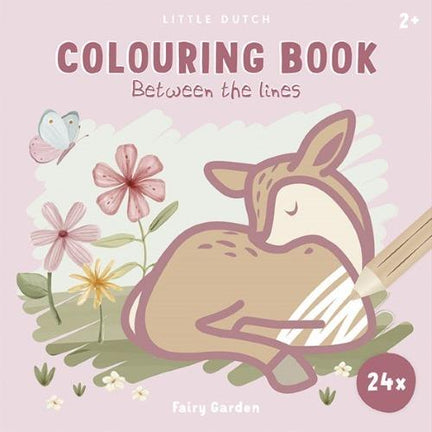 Coloring Book - Pink - Fairy Garden 