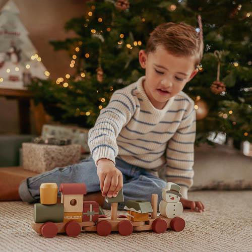 Stacking train Christmas