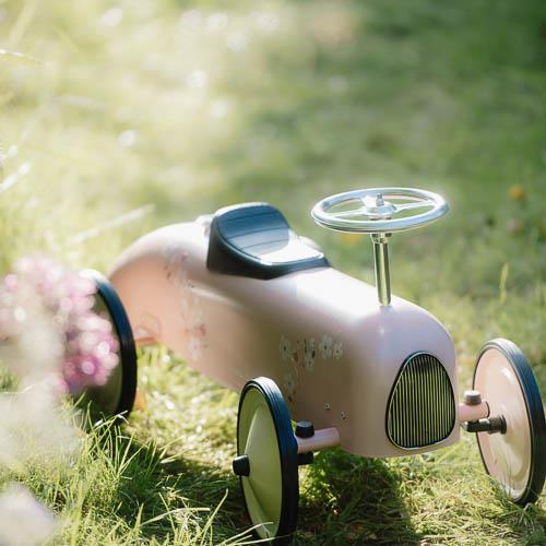 Retro Walking Car - Pink - Essentials