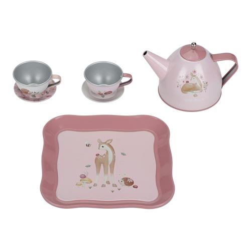 7-Piece Tea Set - Multi-Colored - Fairy Garden