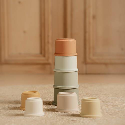 Stacking cups - Multi -colored - Essentials