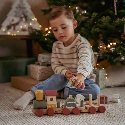 Stacking train Christmas