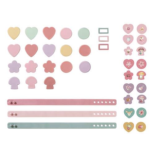 Slide Charm Bracelets - Roze - Fairy Garden
