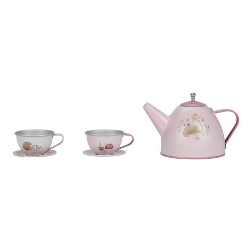 7-Piece Tea Set - Multi-Colored - Fairy Garden