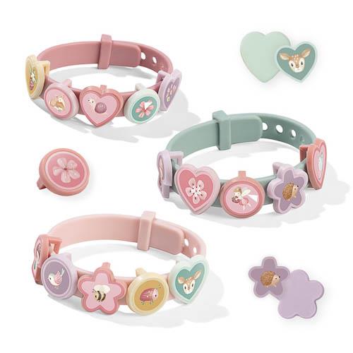 Slide Charm Bracelets - Roze - Fairy Garden