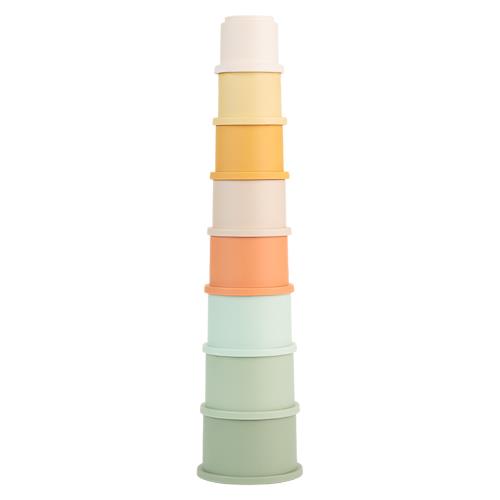 Stacking cups - Multi -colored - Essentials