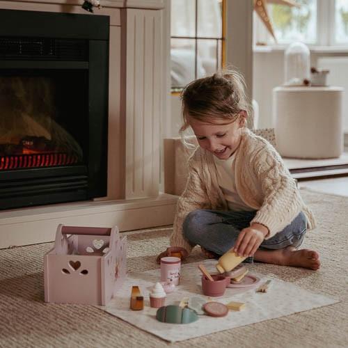 Wooden picnic set - Multicolor - Essentials