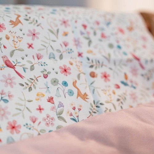 Crib Duvet Cover - Multicolor - Fairy Garden - Fairy Wonders