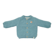 Cardigan tricoté - bleu - Forest Friends