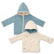 Reversible Jacke - Blau - Forest Friends