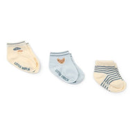 Lot de 3 paires de chaussettes hautes - Multicolore - Forest Friends 