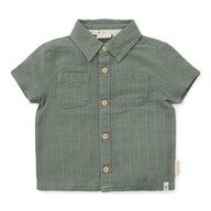 Blouse Short Sleeve - Green - Forest Friends