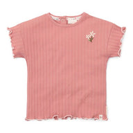 Short sleeve shirt - Pink - Fairy Garden