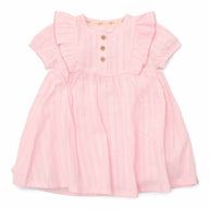 Dress Short Sleeve - Pink - Fairy Garden