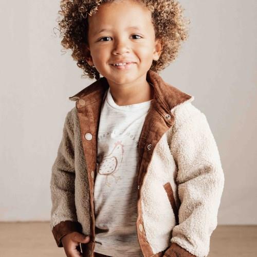 Veste réversible - Brown - Little Farm