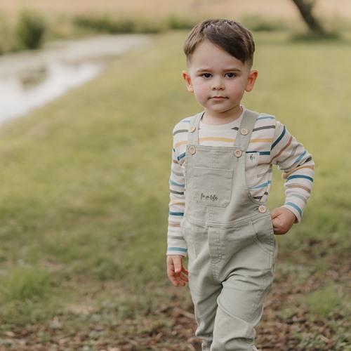 Dungarees - Green - Little Farm