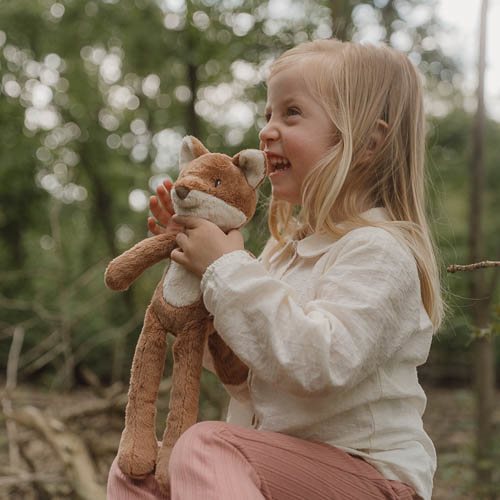 Blouse Long Sleeve - White - Fairy Garden