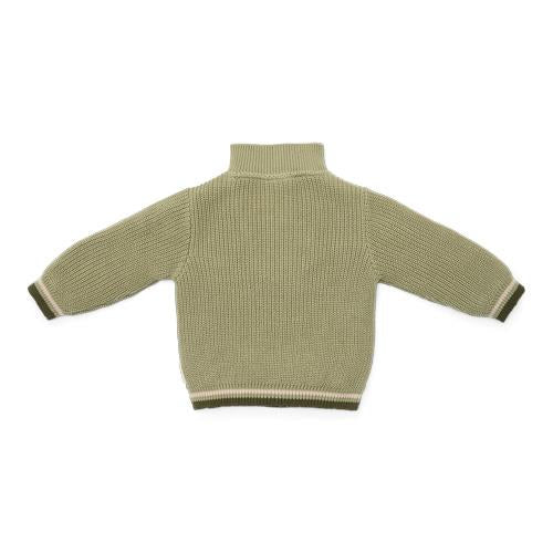 Knitted sweater - Green - Little Farm