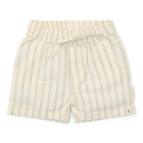 Shorts - Green - Forest Friends - Stripe 