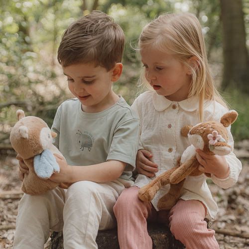 Shirt korte mouw - Groen - Forest Friends