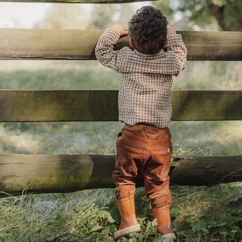 Blouse - Brown - Little Farm