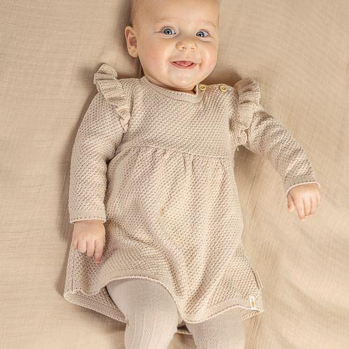 Dress - Sand - Newborn Naturals