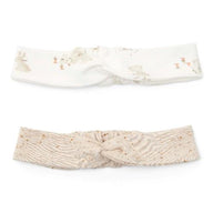 2 -pack hair bands - Sand - Newborn Naturals - Baby Bunny