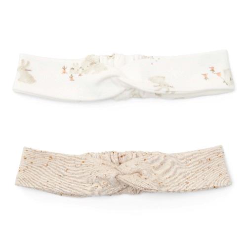 2-Bands de coiffure - sable - Newborn Naturals - Baby Bunny