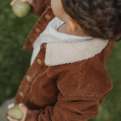 Veste réversible - Brown - Little Farm
