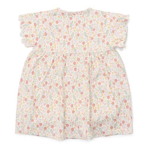 Dress Short Sleeve - White - Fairy Garden