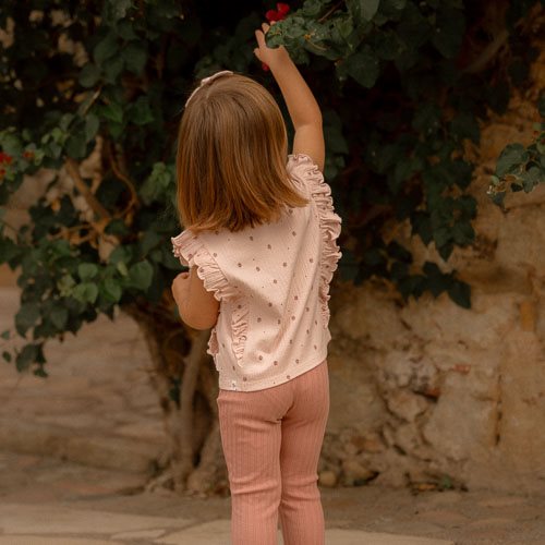 Flared Pants - Pink - Fairy Garden