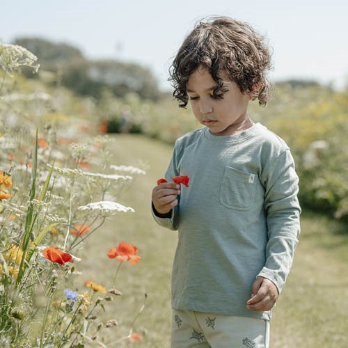 Shirt lange mouw - Groen - Forest Friends