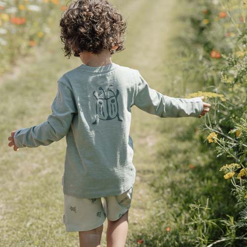 Shirt Long Sleeve - Green - Forest Friends