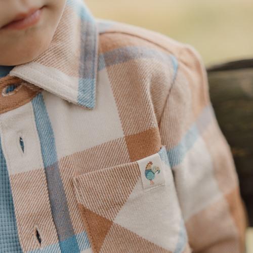 Blouse - bleu - Little Farm