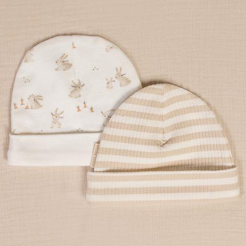 Baby hat - White - Newborn Naturals - Baby Bunny