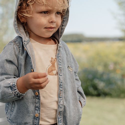 Gilet avec capuche - bleu - Forest Friends