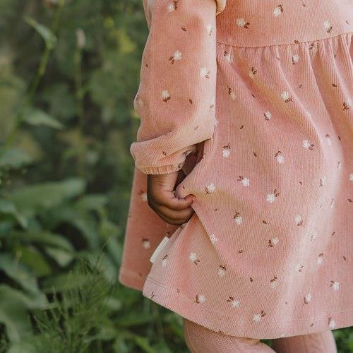 Dress Long Sleeve - Pink - Little Farm