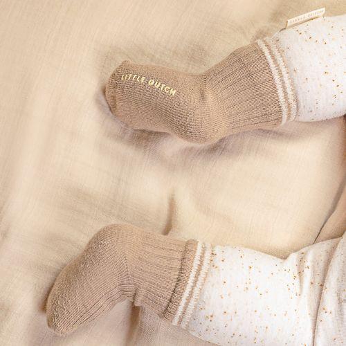 3 chaussettes de pack - sable - Newborn Naturals - Baby Bunny