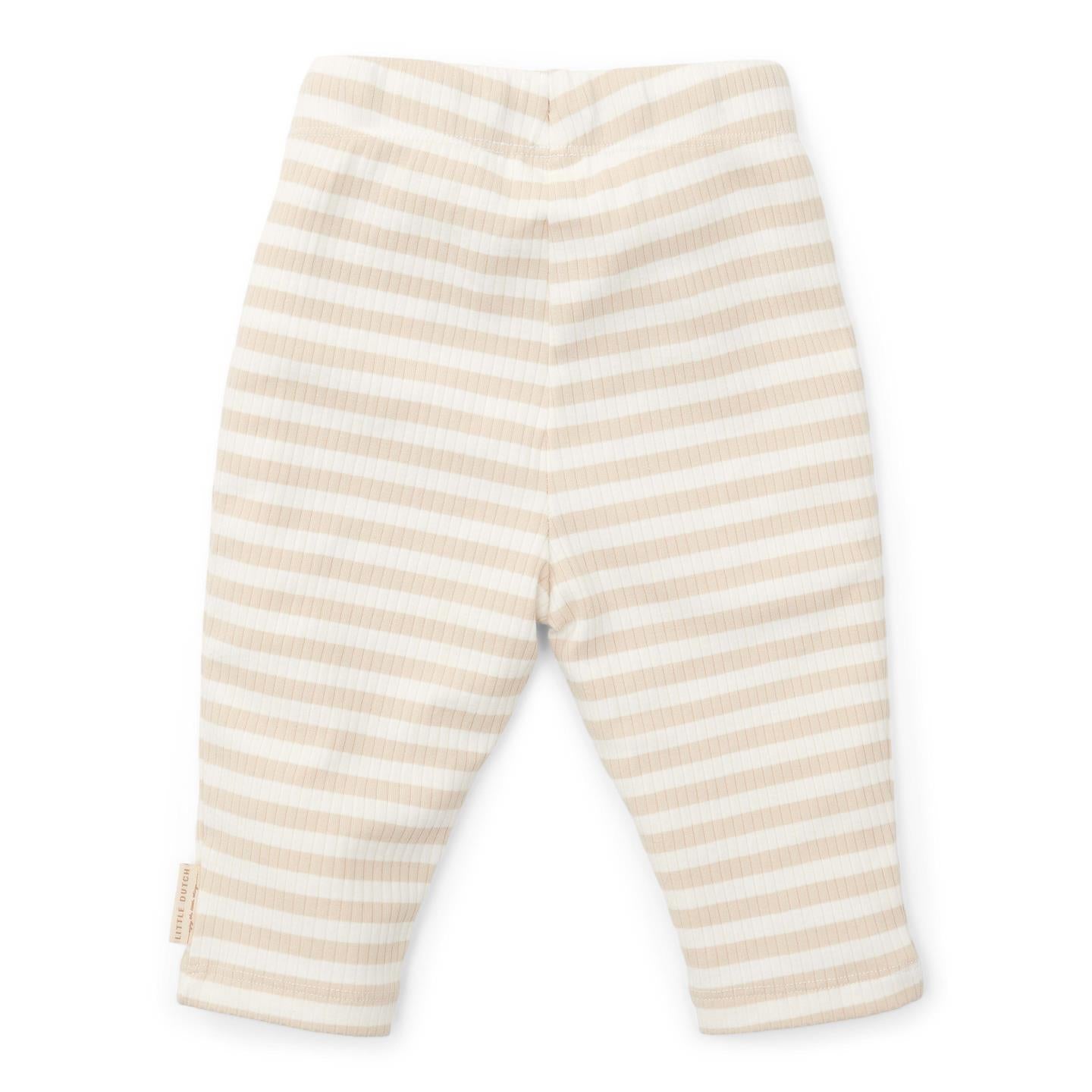Pants - Sand - Newborn Naturals - striped