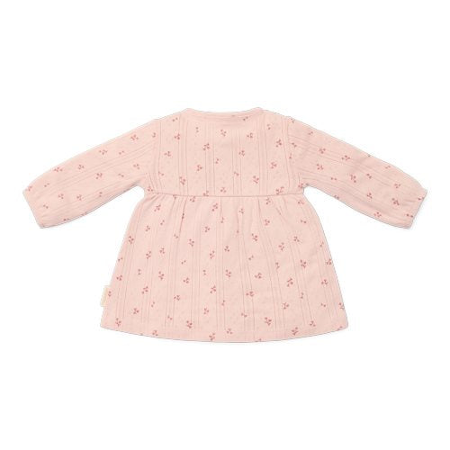 Dress Long Sleeve - Pink - Fairy Garden - Fairy Flowers