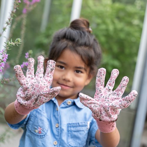 handschuhe niederländisch Gartenhandschuhe - Rosa - Fairy Garden