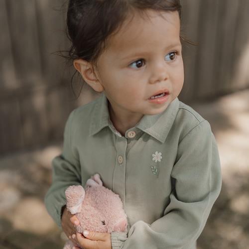 Dress Long Sleeve - Green - Little Farm