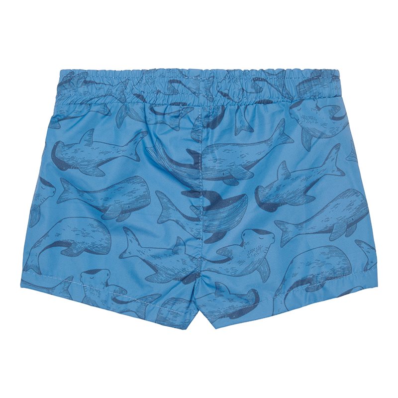 Schwimmshorts Meeresleben blau