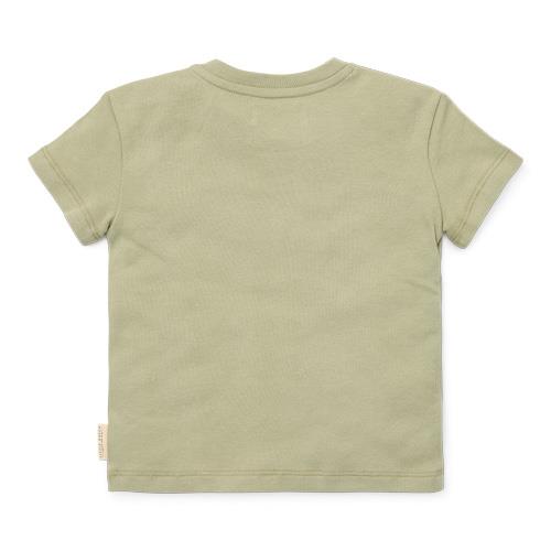 Shirt korte mouw - Groen - Little Farm - Opdruk