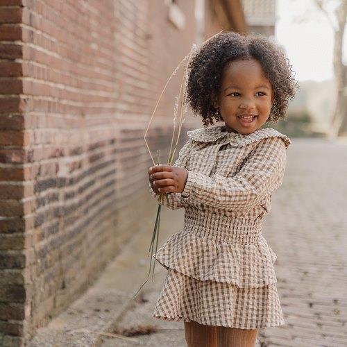 Blouse - Brown - Little Farm