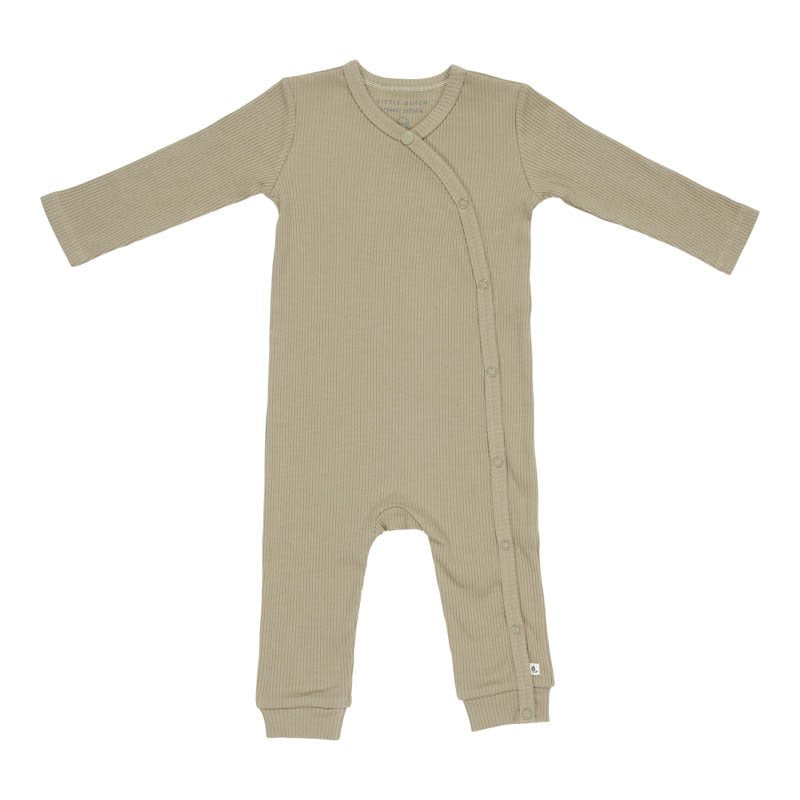 Costume de boxe avec côte de transbordement olive