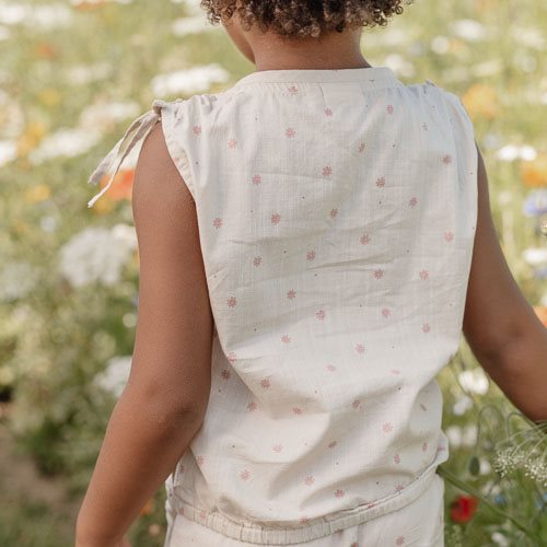 Blouse Sleeveless - Sand - Fairy Garden