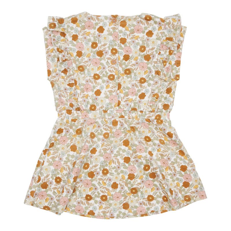 Robe sans manches Vintage Petites fleurs